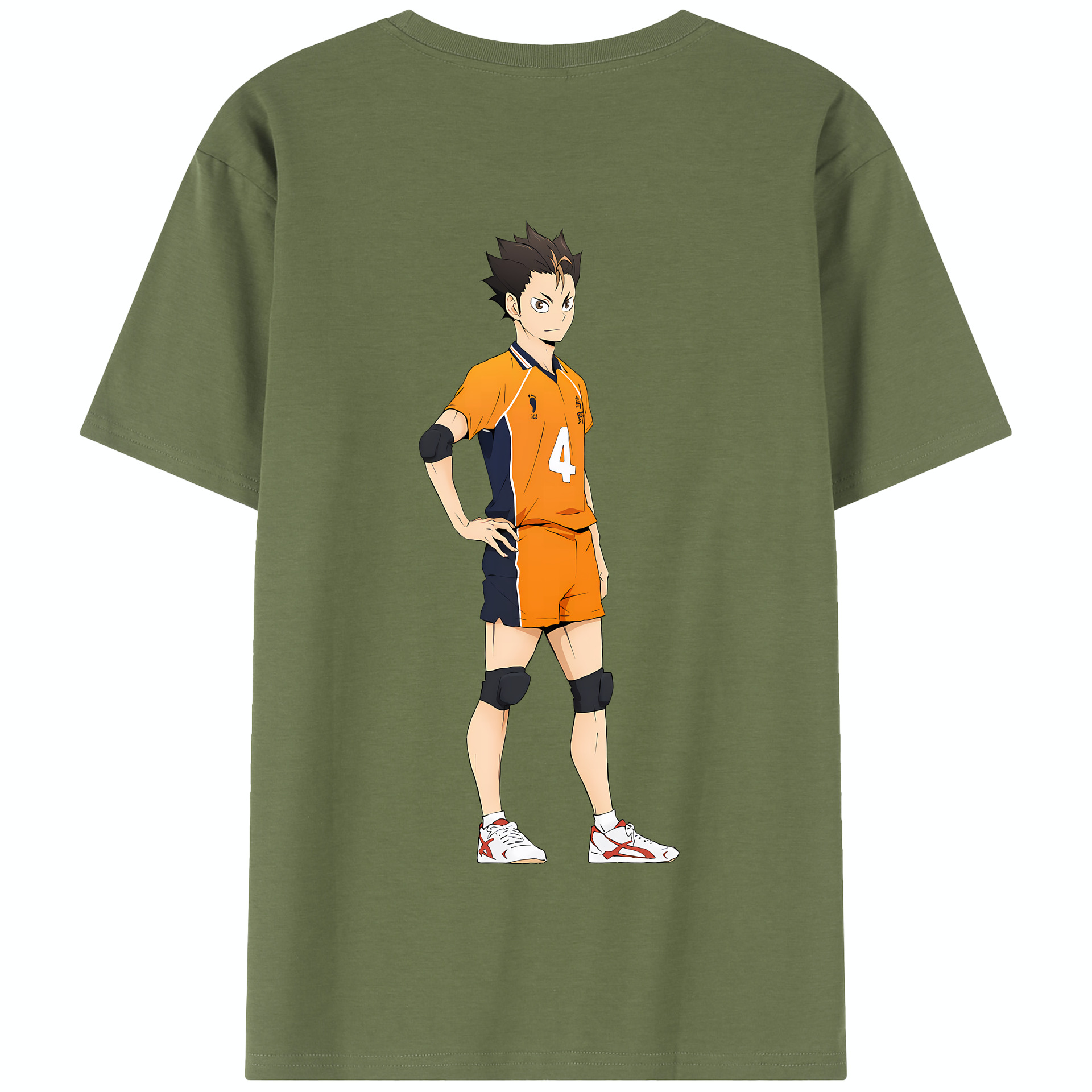（画像用） ハイキュー!! Haikyu!! 綿100％半袖Tシャツ（背面プリント）
